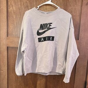 Nike Air Light Gray Sweatshirt